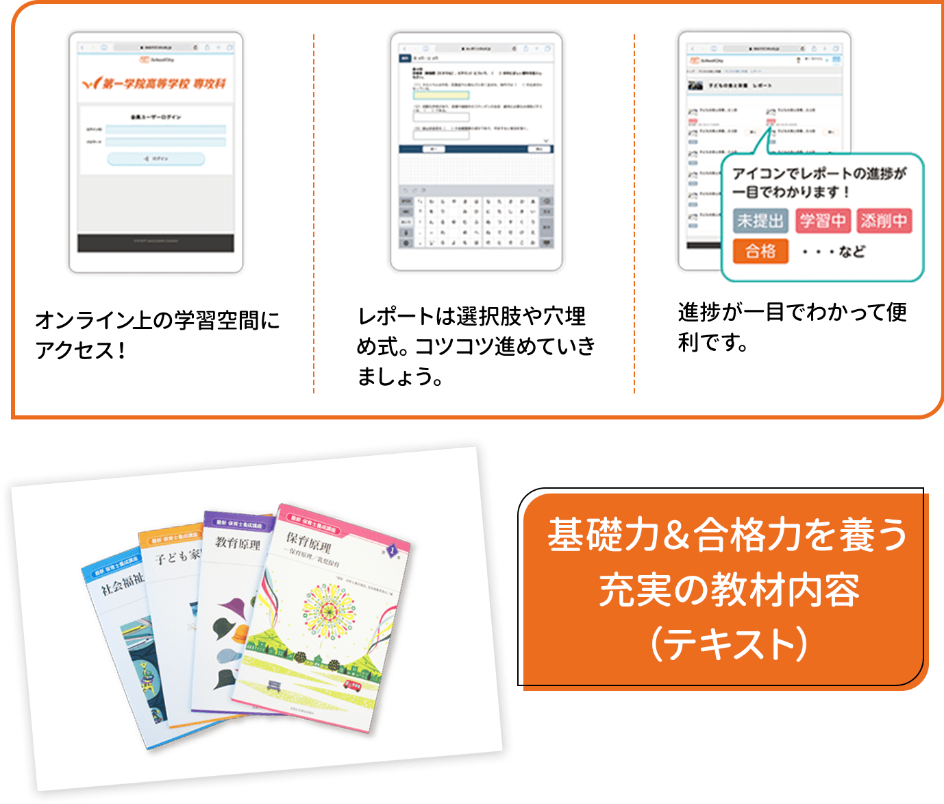 レポート提出イメージ